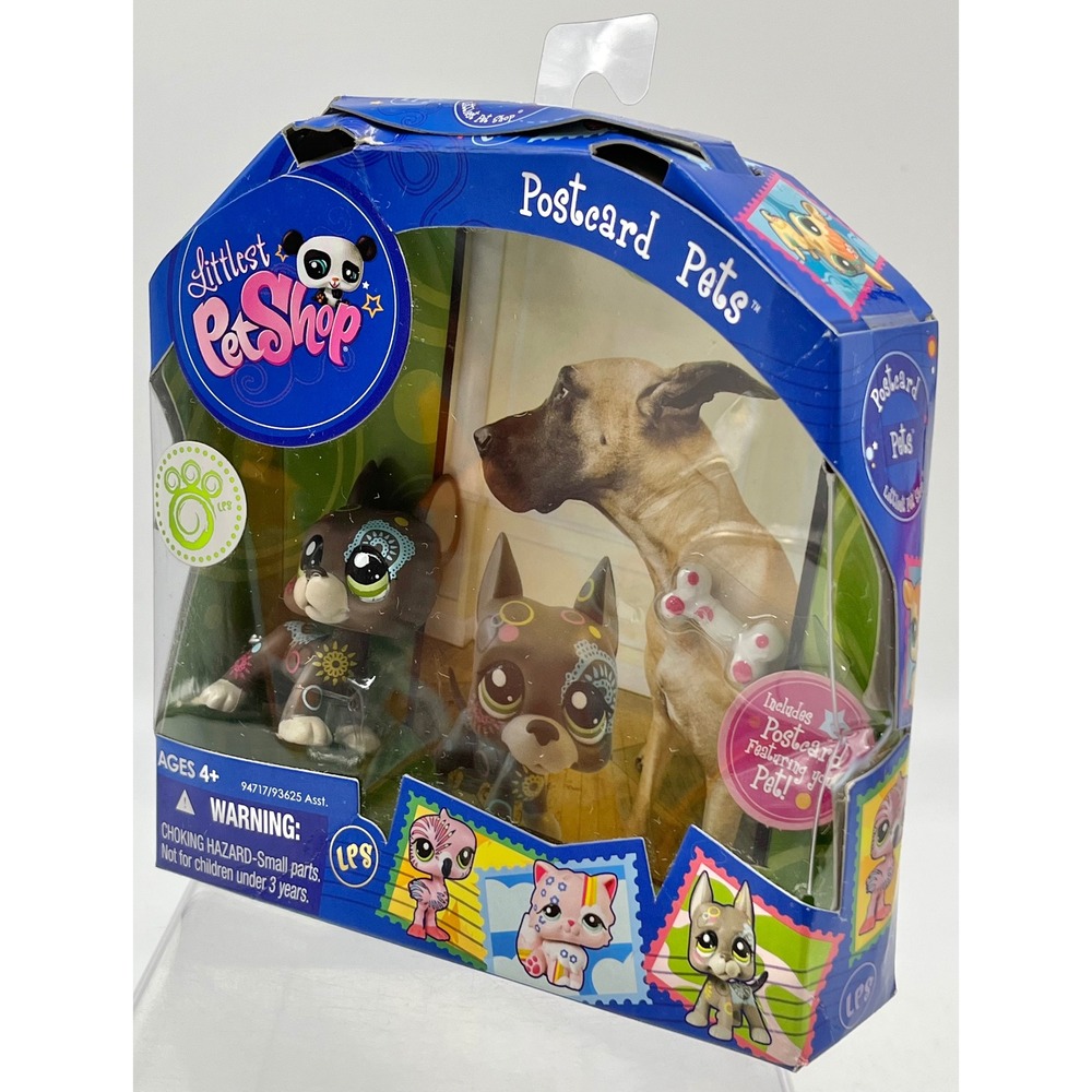 2009 Littlest Pet Shop-Postcard Pets 94717/93625 Asst. BRAND NEW - Picture 5 of 8